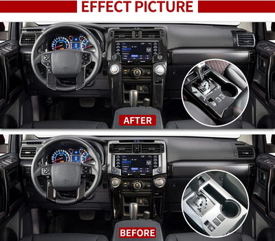 Kit decoración fibra carbono negro Toyota 4Runner 20-24