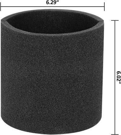 3 Filtros espuma comp Shop-Vac Vacmaster Genie 5gal