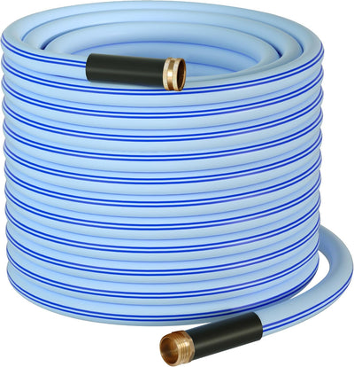 Manguera jardín resistente 200ft 5/8pulg color azul