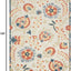 Alfombra multicolor 7x10pulg x10x6pulg dormitorio sala