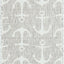 Alfombra rectangular Outdoor Coastal 2x2x3x1pulg gris/marfil