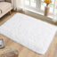 Alfombra lanuda suave moderna 2x3ft antideslizante