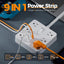 Protector sobretensión 1700J con 6 tomas y 3 USB