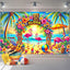 Pancarta verano 71x43pulg letrero floral