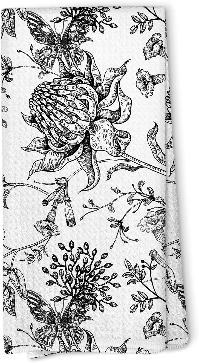 Toallas cocina y baño con motivos aves protea 16x24 pulg