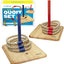 Set 2 objetivos 6 anillos sisal madera calidad