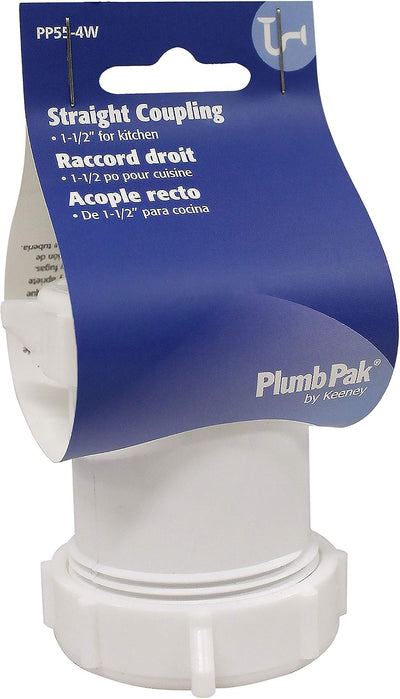 Acoplamiento drenaje fregadero 1-1/2" plástico antiderrap