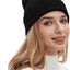 Gorro algodón unisex con puños para otoño e invierno