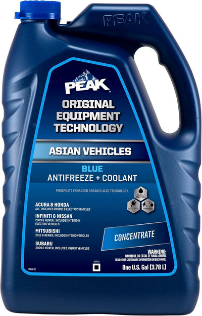 Anticongelante concentrado azul para vehículos asiáticos 1gal