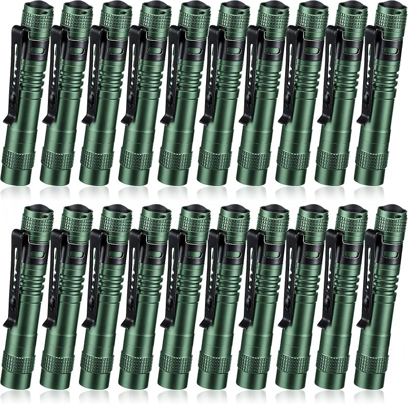 20 Linternas Bolígrafo Regalo Navidad Hombres LED