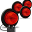 Luz LED marcador redonda 2" IP67 para remolque barco
