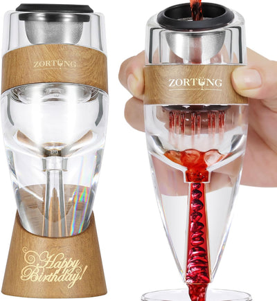 Aireador vino regalo cumpleaños sistema múltiples etapas