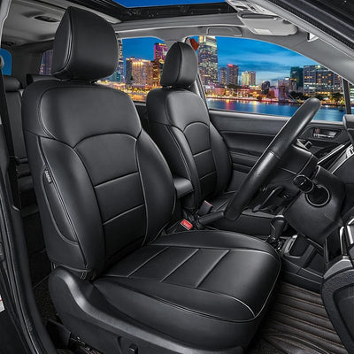 Set fundas asiento Subaru Forester negro cuero