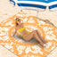 Manta playa impermeable arena 78x86" para 1-8 adultos