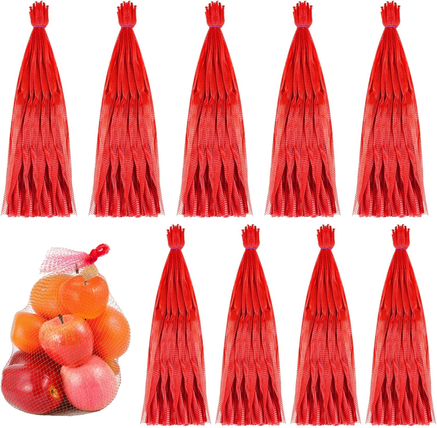 1000 Bolsas Malla 20" Reutiliz. Almacenar