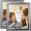 Marco foto 8x10pulg vidrio brillante pack 2
