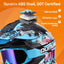 Casco Dirt Bike para adultos con visera solar y guantes