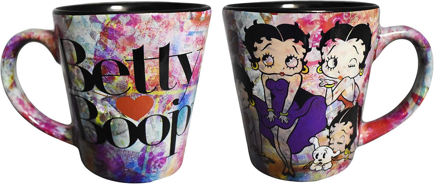 Taza Betty Boop Collage Colorido