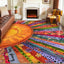Alfombra sala 5x7ft antiderrap suave sintética