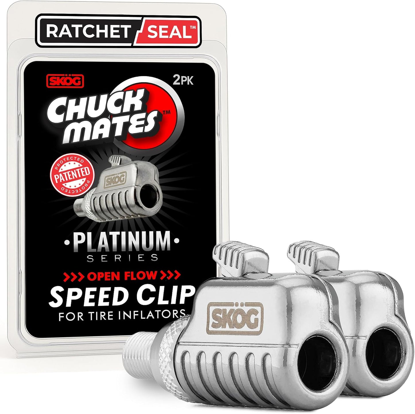 Chuck Mates Platinum 2unid con tecnologia RatchetSeal