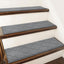 Alfombras peldaños madera 9x28pulg antideslizantes