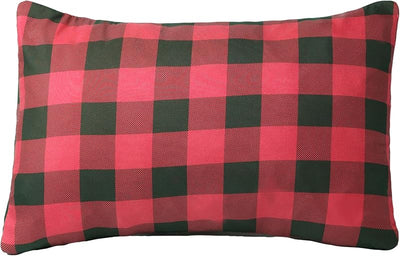 Almohada campamento lavable cuadros zorro