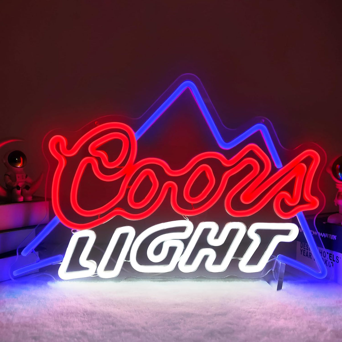 Letrero Neón Cerveza Regulable para Pared Bar Fiesta