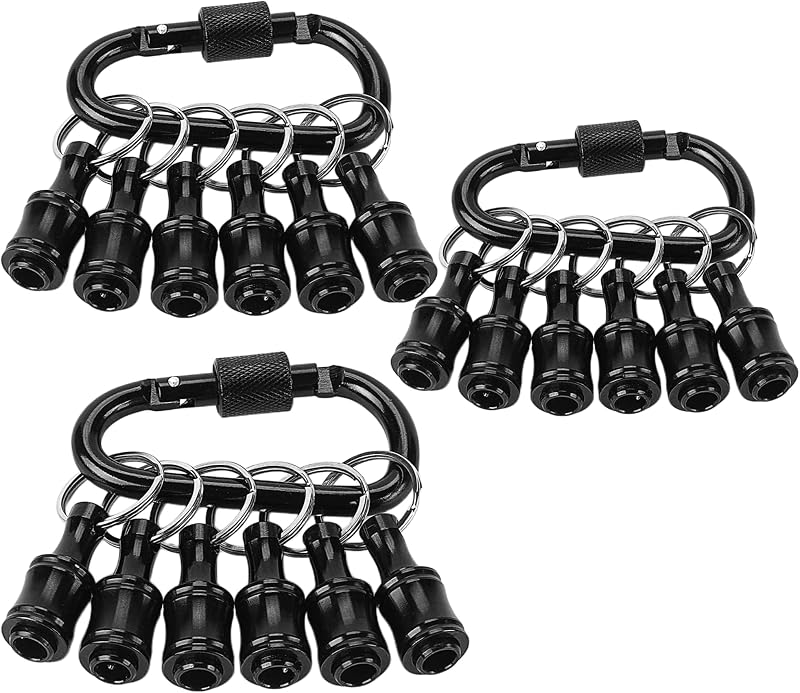 18 Soportes Puntas 1/4 Hex Barra Extensión Fácil Cambio