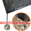 Toldo autocaravana malla negra 9x6ft x 7x6ft proteccion