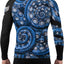 Protector erupción Kraken Octopus IBJJF para hombre blanco