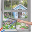 Pantalla magnética para ventana 39x59pulg malla fibra vidrio