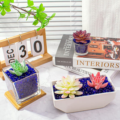 Canicas cristal decorativas para acuario y pecera