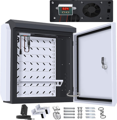 Caja eléctrica exterior IP65 acero galvanizado con