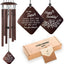 Campanillas viento bronce 32pulg regalo hermana