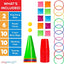 Juego carnaval 38 pzas para niños con puf y anillo
