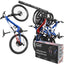 Soporte techo bicicletas 51" 6 gancho negro acolchado