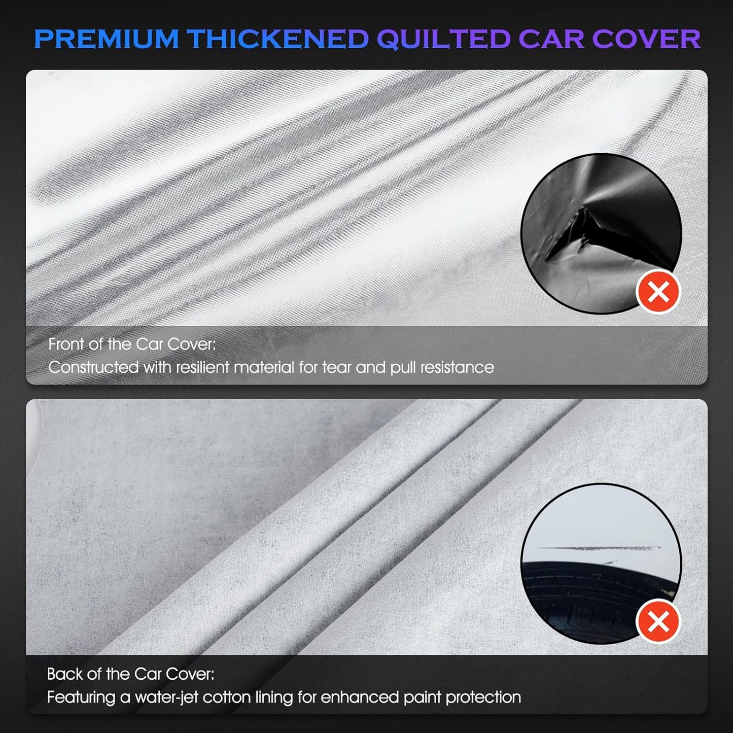 Funda auto Toyota Camry 96-25 Honda Accord 01-25 6 capas