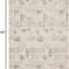 Alfombra multicolor 9x12ft para dormitorio sala comedor