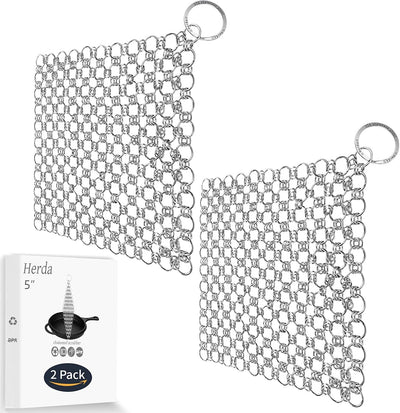 Cepillo hierro fundido 5x5pulg para horno holandés acero carbono