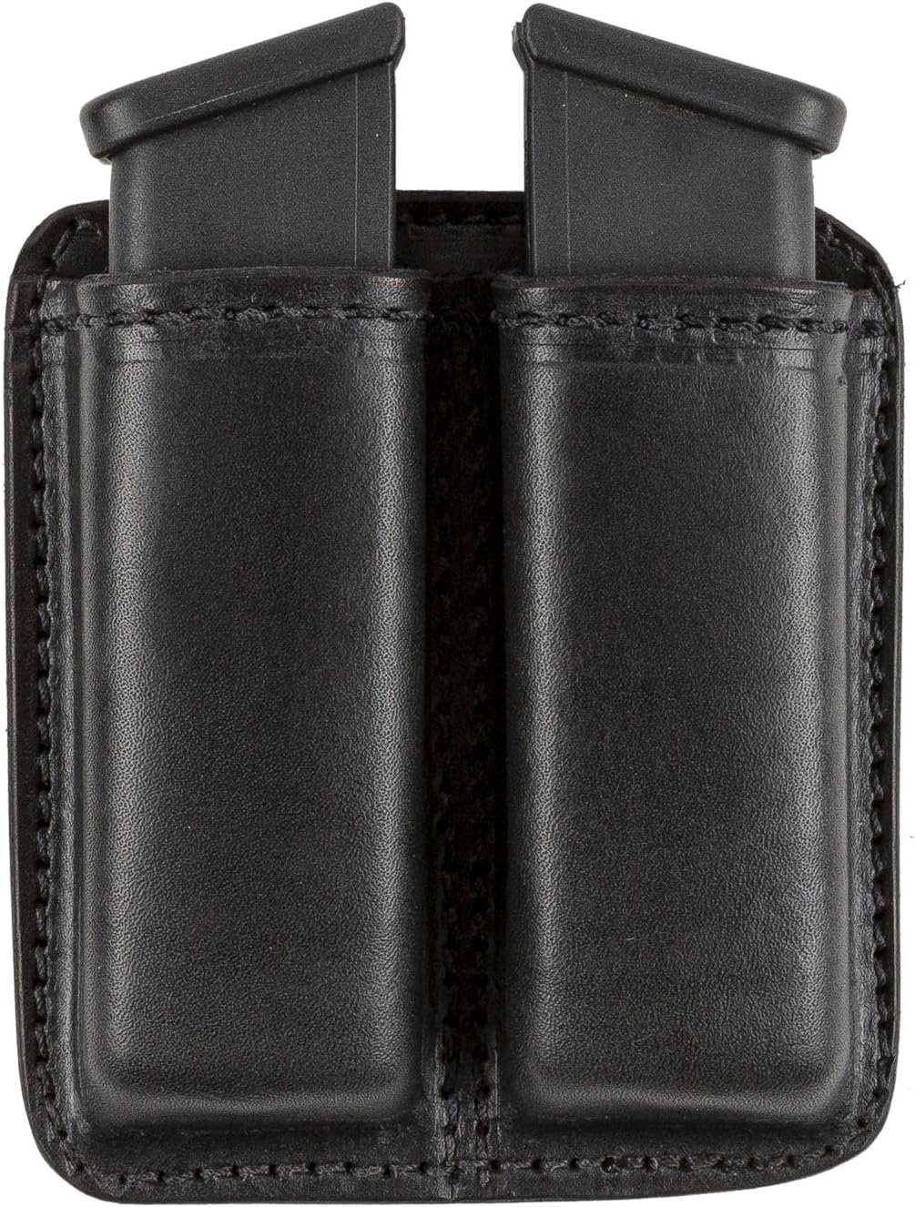 Funda cuero doble soporte revistas 9mm 40 45