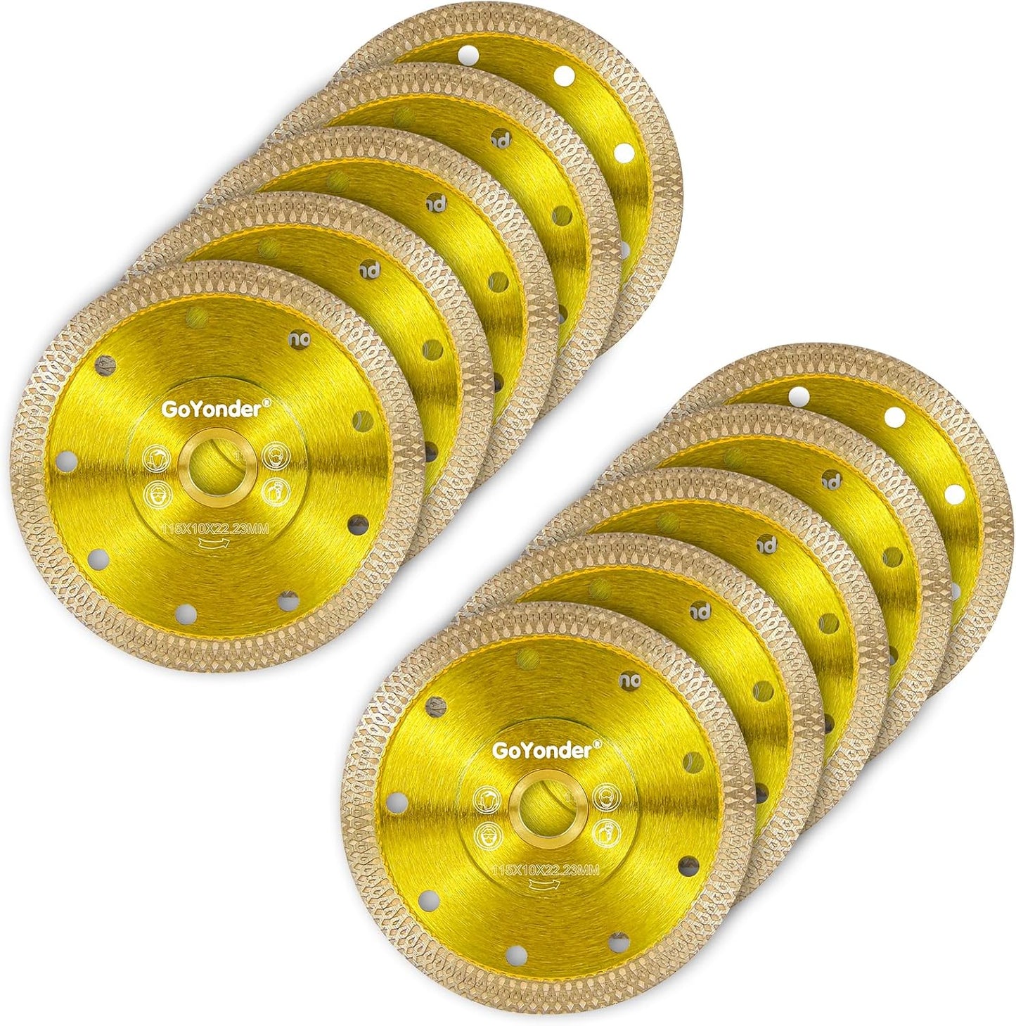 Hoja sierra diamante 4.5pulg para amoladora cerámica granito