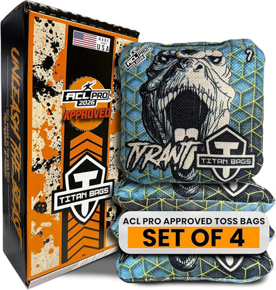Bolsas Cornhole Reglamentarias con Agarre Lino