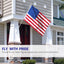Bandera EE.UU. 3x5ft 48 estrellas poliéster doble costura