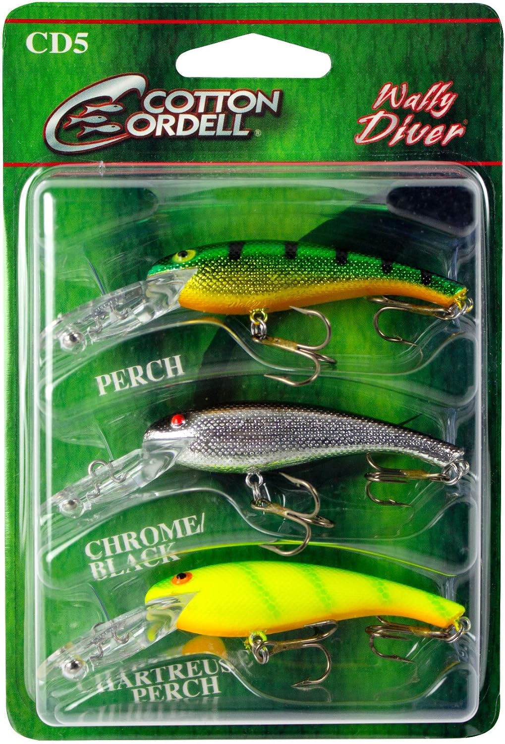 Señuelo Walleye Wally Diver para pesca