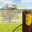 Interruptor corte eléctrico cerco plástico amarillo pack 2