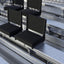 2 Sillas Estadio Acolchadas Plegables Negro 500lb