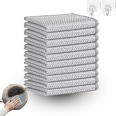Paño cocina reutilizable doble alambre metal 10 pzas