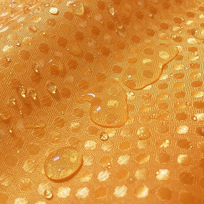 Cortina ducha 36x72pulg tejido waffle degradado dorado con gancho