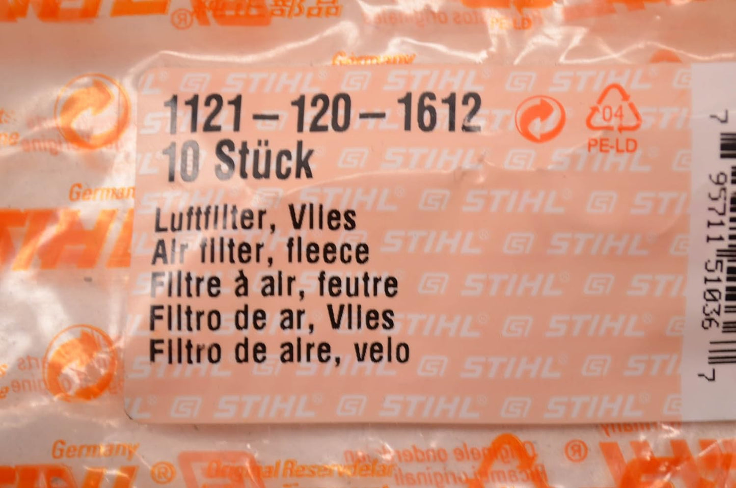 Filtro aire polar 1 unidad