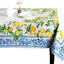 Mantel cuadrado algodón 54x54pulg reutiliz. decorativo